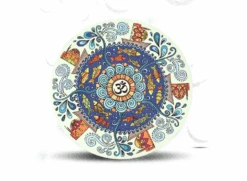 Tapis De Méditation Rond Ohm -Objets Zen & Musique Spirituelle 1062594544025 1