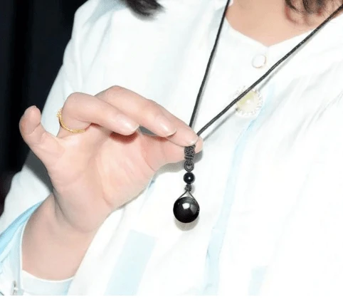 Pendentif Obsidienne Oeil Celeste 2 Pendentif Obsidienne Oeil Celeste – Image 2