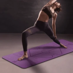 Tapis Yoga Avec Ligne Pranayama