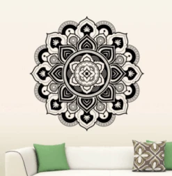 Sticker Mural Mandala Fleur Infinie