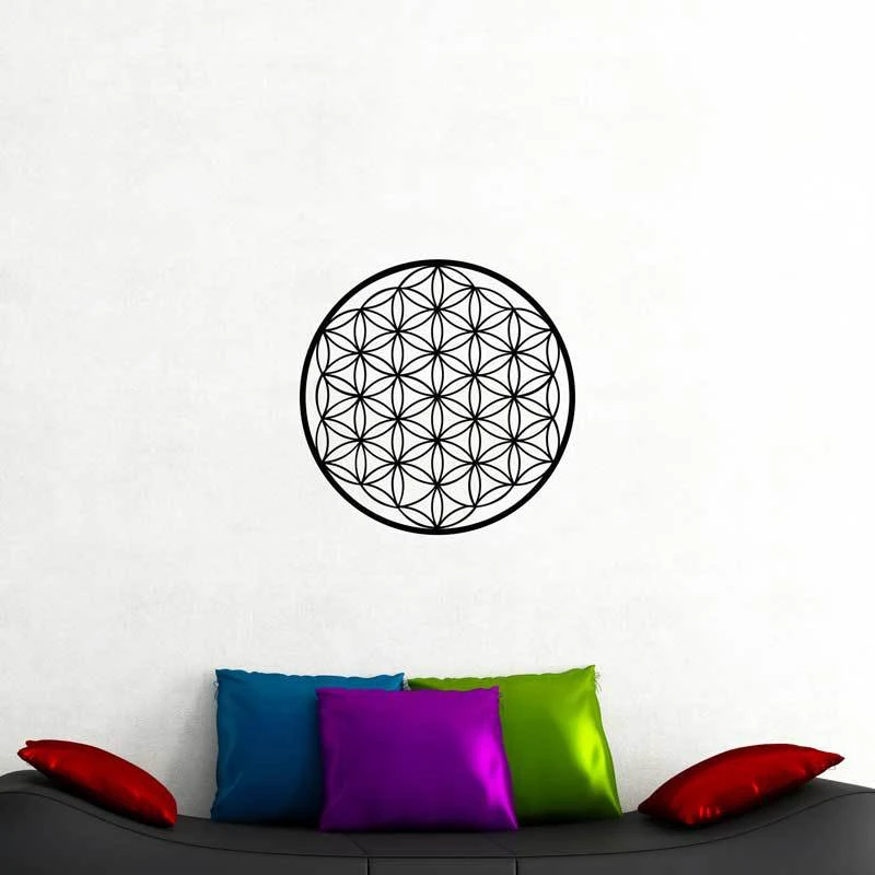 Sticker Mural Fleur De Vie 2 Sticker Mural Fleur De Vie – Image 2