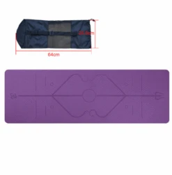 Tapis Yoga Avec Ligne Pranayama -Objets Zen & Musique Spirituelle 1729679685991