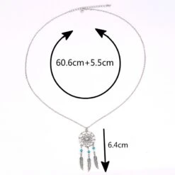 Pendentif Attrape Rêve Boho -Objets Zen & Musique Spirituelle 1920713506514