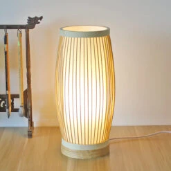 Lampe Zen En Bambou