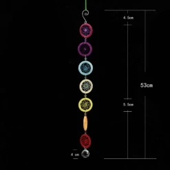 Attrape Rêve Arc-en-ciel D’Harmonisation 7 Attrape Rêve Arc-en-ciel D’Harmonisation -Objets Zen & Musique Spirituelle 2258790322230