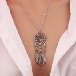Pendentif Attrape Rêve Boho -Objets Zen & Musique Spirituelle 2354103802890