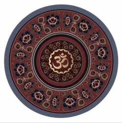 Tapis De Méditation Rond Ohm -Objets Zen & Musique Spirituelle 26015930832520 1