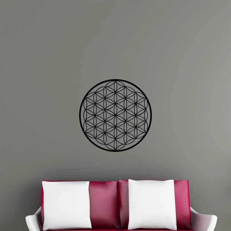 Sticker Mural Fleur De Vie 3 Sticker Mural Fleur De Vie – Image 3