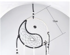 Attrape Rêve Yin Yang Sérénité -Objets Zen & Musique Spirituelle 32514333660850 1 1