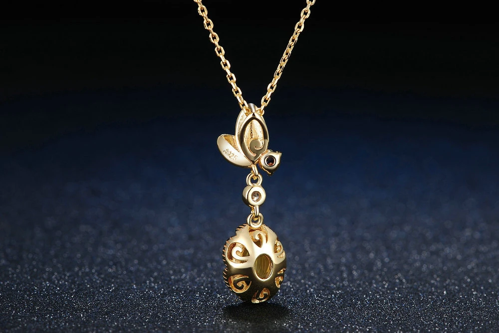 Pendentif Citrine Argent 925 Luxury 3 Pendentif Citrine Argent 925 Luxury – Image 3