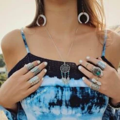 Pendentif Attrape Rêve Boho -Objets Zen & Musique Spirituelle 4987402347080