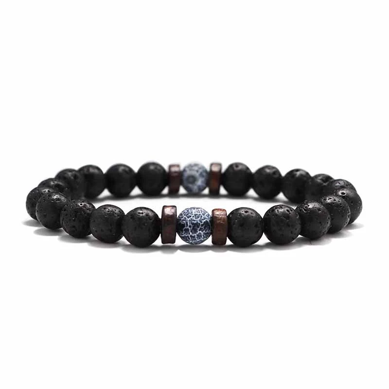 Bracelet Pierre De Lave Homme Atlantide 8 Bracelet Pierre De Lave Homme Atlantide – Image 8