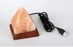 Lampe Zen De Sel De L’Himalaya Pyramidal -Objets Zen & Musique Spirituelle 5691910467674