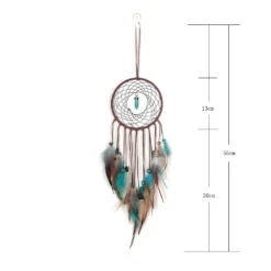 Attrape Rêve Original Pierre Turquoise -Objets Zen & Musique Spirituelle 645854341783