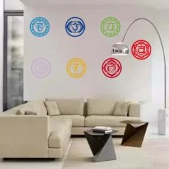 Sticker Mural Chakra Harmonisation -Objets Zen & Musique Spirituelle 756079725604