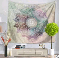Tenture Murale Mandala Multicolore