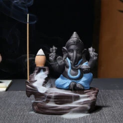Porte-Encens Bouddha Ganesh -Objets Zen & Musique Spirituelle 917593900711 3