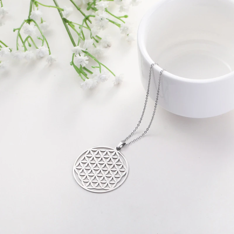 Pendentif Fleur De Vie Divine 1 Pendentif Fleur De Vie Divine