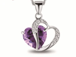 Pendentif Femme Améthyste Amor
