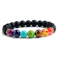 Bracelet 7 Chakras Véritable Porte-Bonheur