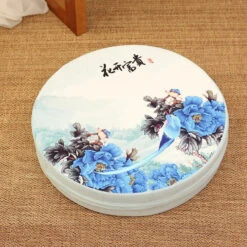 Coussin De Méditation Zen Fleuri -Objets Zen & Musique Spirituelle Coussin meditation zen fleuri 5