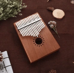 Kalimba Soleil 17 Lames -Objets Zen & Musique Spirituelle Kalimba Soleil Marron