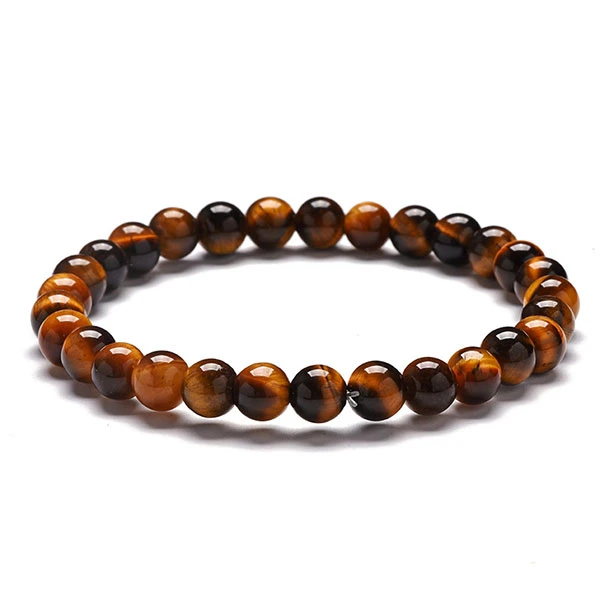 Bracelet Oeil De Tigre Véritable 1 Bracelet Oeil De Tigre Véritable