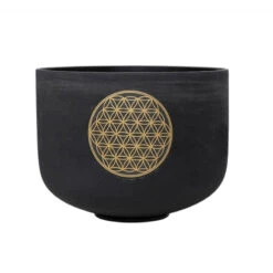 Bol Chantant Cristal De Quartz Noir