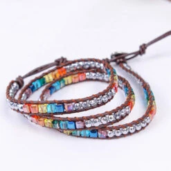 Bracelet 7 Chakras Bohème -Objets Zen & Musique Spirituelle bracelet 7 chakras boheme 3