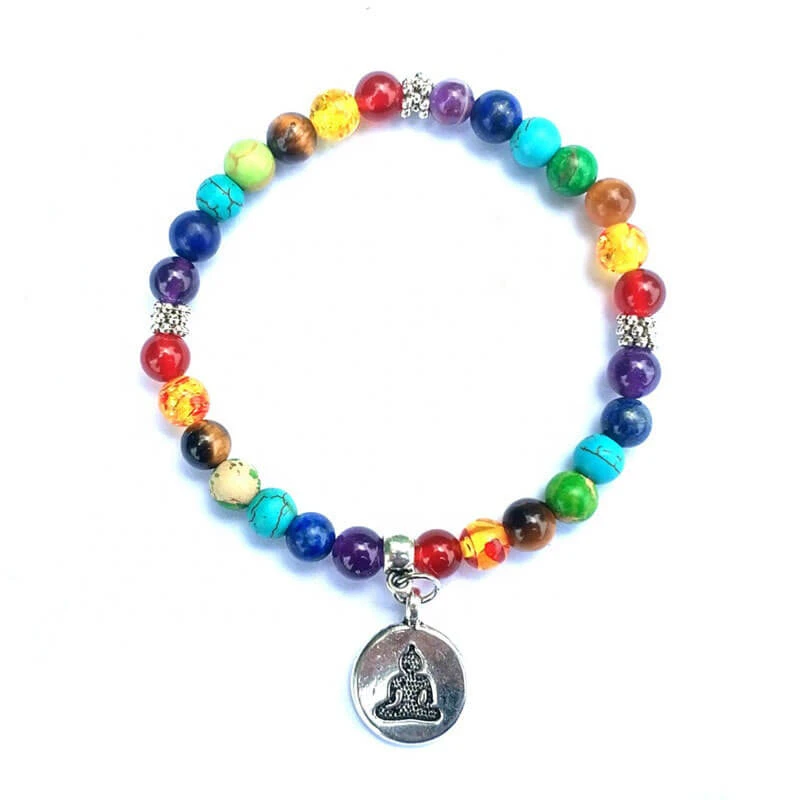 Bracelet 7 Chakras Bouddha 2 Bracelet 7 Chakras Bouddha – Image 2