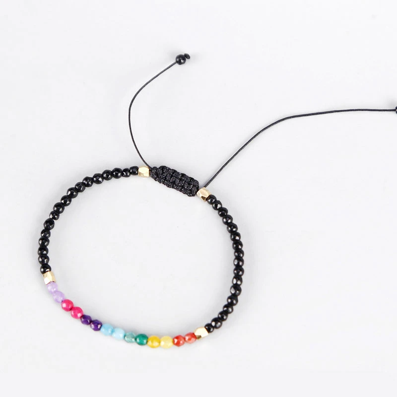 Bracelet 7 Chakras Et 12 Constellations 2 Bracelet 7 Chakras Et 12 Constellations – Image 2