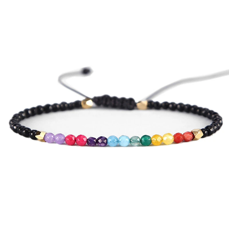 Bracelet 7 Chakras Et 12 Constellations 1 Bracelet 7 Chakras Et 12 Constellations