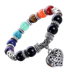 Bracelet 7 Chakras Guérison Et Amour 5 Bracelet 7 Chakras Guérison Et Amour -Objets Zen & Musique Spirituelle bracelet 7 chakras guerison et amour 2