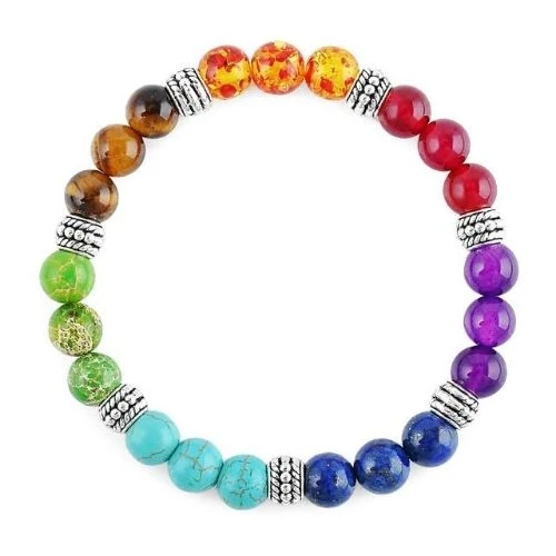 Bracelet 7 Chakras D’Harmonisation 2 Bracelet 7 Chakras D’Harmonisation – Image 2