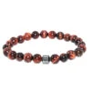 Bracelet Homme Perle Rouge Loki
