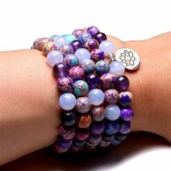 Bracelet Mala Femme “Sagesse” -Objets Zen & Musique Spirituelle bracelet mala femme 1