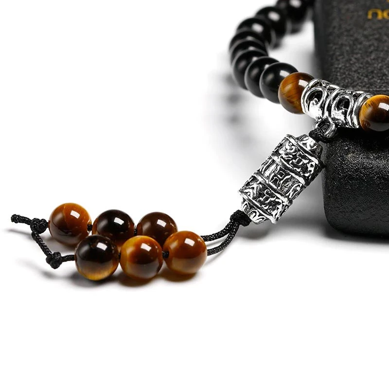 Bracelet Mala Homme “Force Et Protection” 3 Bracelet Mala Homme “Force Et Protection” – Image 3