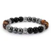 Bracelet Oeil De Tigre Triple Protection