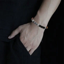 Bracelet Oeil De Tigre Triple Protection -Objets Zen & Musique Spirituelle bracelet oeil de tigre triple portection 1