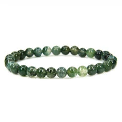 Bracelet Pierre Agate Mousse Odyssée