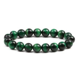 Bracelet Pierre Verte Mantra