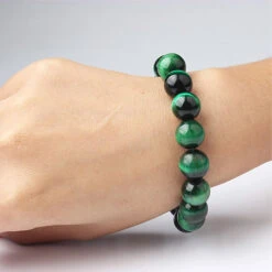 Bracelet Pierre Verte Mantra -Objets Zen & Musique Spirituelle bracelet pierre verte mantra 2