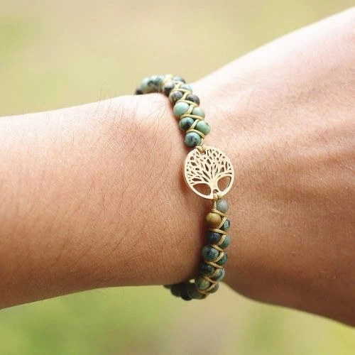 Bracelet Arbre De Vie Femme Africain 2 Bracelet Arbre De Vie Femme Africain – Image 2