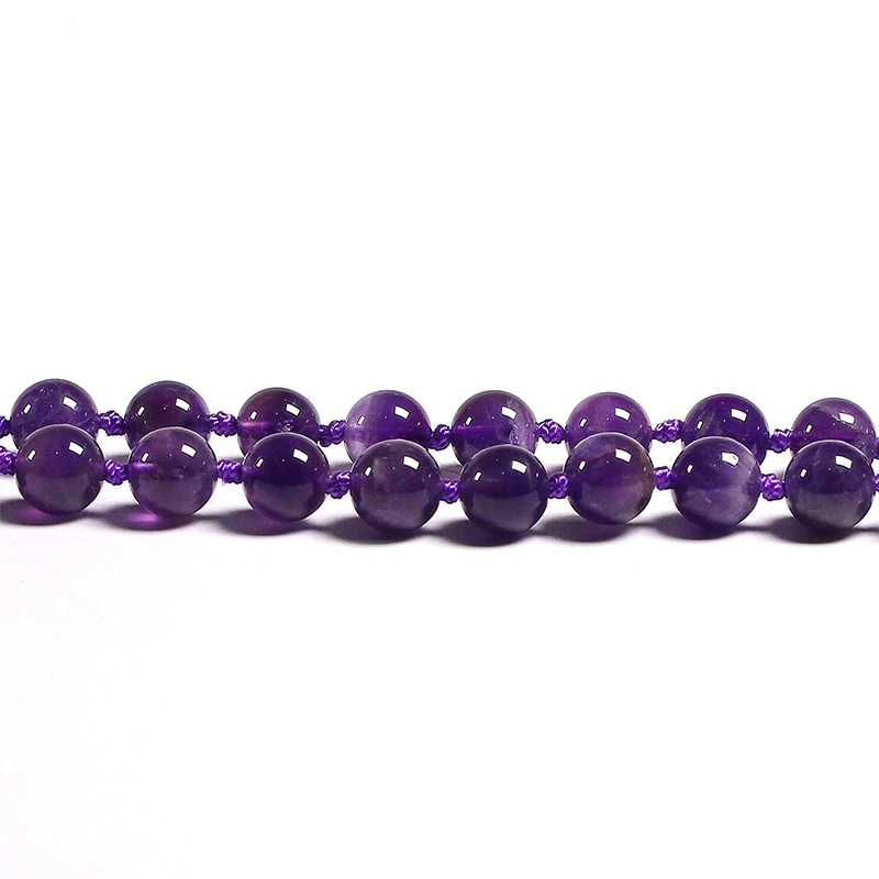 Collier Mala Améthyste “Amour De Soi” 4 Collier Mala Améthyste “Amour De Soi” – Image 4