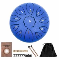 Tongue Drum Nature à 11 Notes 10 Tongue Drum Nature à 11 Notes -Objets Zen & Musique Spirituelle hang tongue drum 1