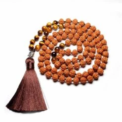 Mala Tibetain Graines De Rudraksha