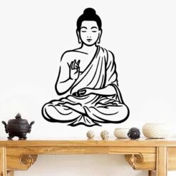 Sticker Zen Bouddha Mudra