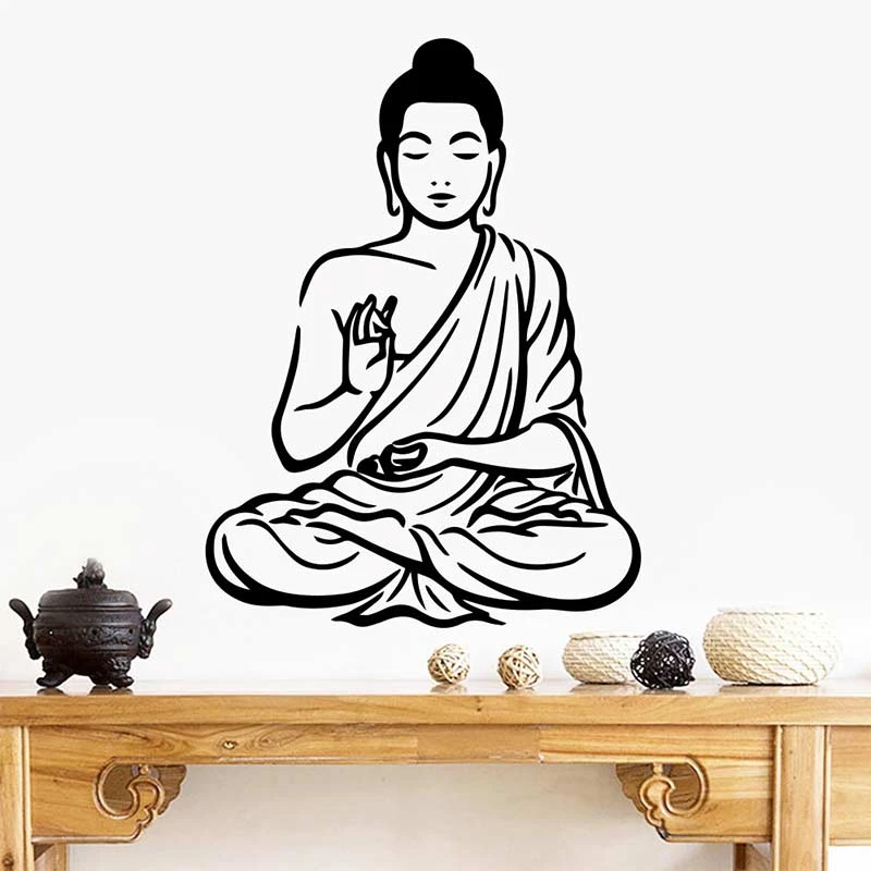 Sticker Zen Bouddha Mudra 1 Sticker Zen Bouddha Mudra
