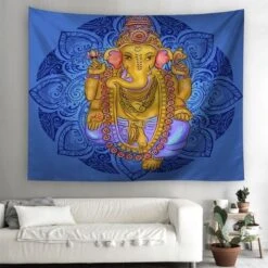 Tenture Murale Hindou Divinité