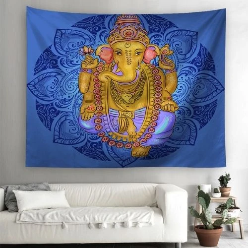 Tenture Murale Hindou Divinité 1 Tenture Murale Hindou Divinité